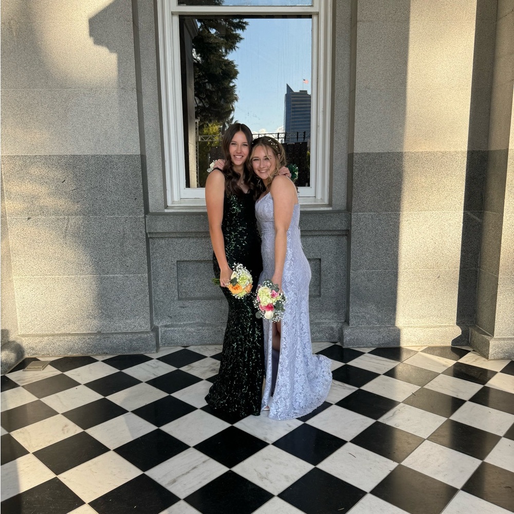Light Blue/Periwinkle Prom Dress